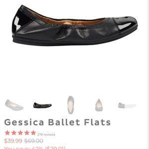 E360 easy spirit Gessica Ballet Flats